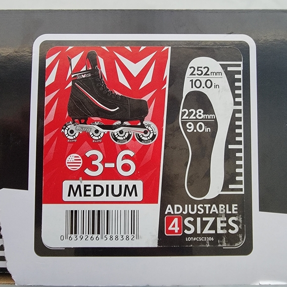 Inline roller skates Crazy Skates Havoc, size M (3-6) - Picture 14 of 15